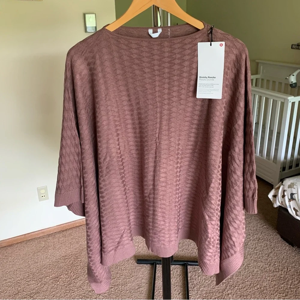 Lululemon Divinity Poncho Sweater NWT